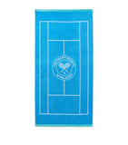 Christy Wimbledon Tennis Court bath towel 70cm x 133cm - British product