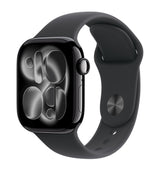 Apple Watch Series 11 Aluminium with Black Sport Band Smartwatch 42mm