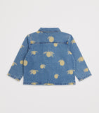 KONGES SLOJD lemon print denim jacket for children, UK version