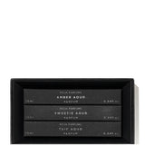 Travel Pure Perfume Set with Aoud Scents in 3 x 10ml Bottles