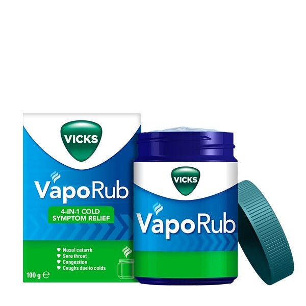 Vicks VapoRub Cold Remedy Jar 100g GOODS Superdrug