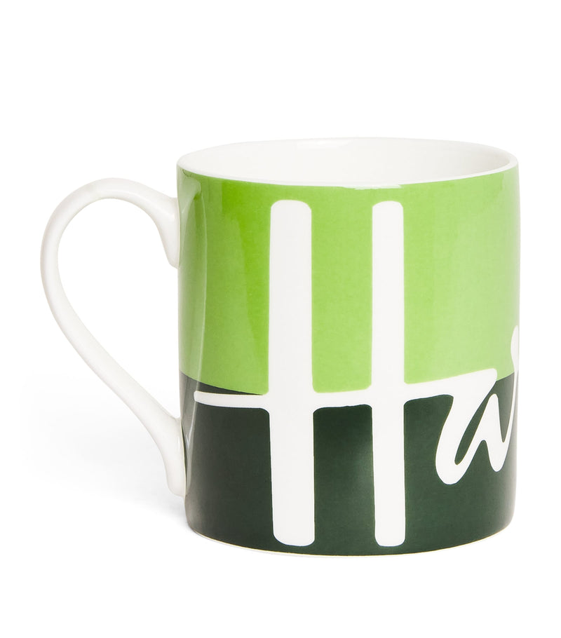 Harrods ceramic logo mug, UK version