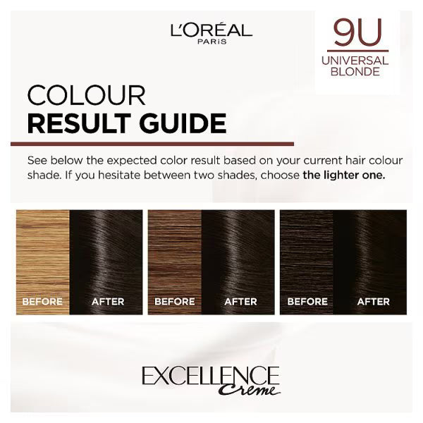 L'Oreal Paris Excellence Creme Very Light Blonde Hair Dye, UK version