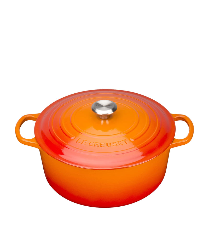 Le Creuset Cast Iron Round Casserole Dish (24cm)