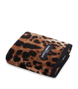 Dolce&Gabbana Casa Cotton Leopard Print Guest Towel 40cm x 60cm