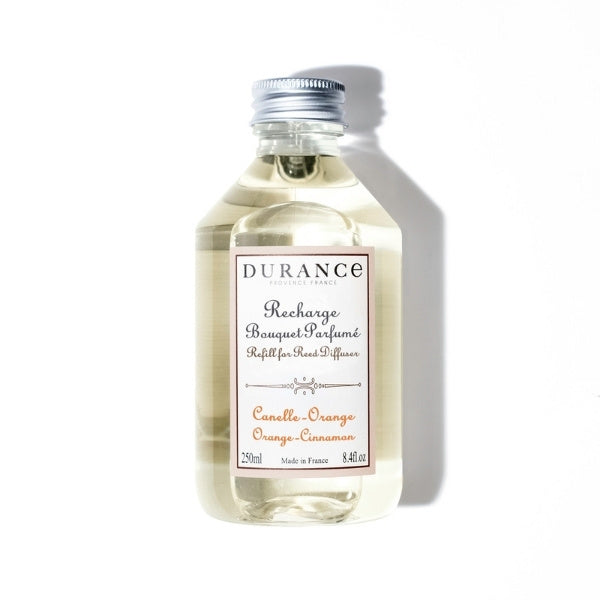 Durance reed diffuser refill orange cinnamon 250ml - British product