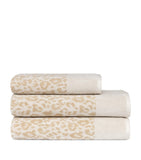Yves Delorme Leopard Guest Towel 42cm x 70cm (British brand)