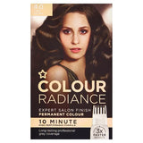 Superdrug Colour Radiance Dark Brown 4/0 Permanent Hair Dye