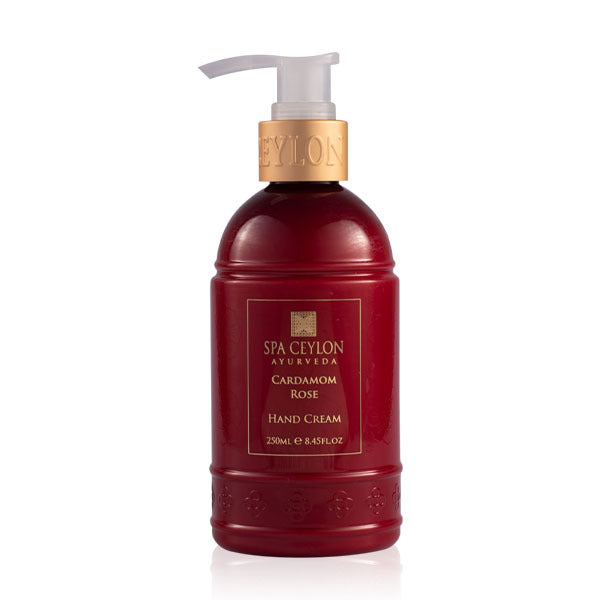 SPA CEYLON hand cream cardamom rose 250ml (British brand)