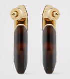 Givenchy Large Tortoiseshell Earrings