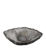 Lalique Small Crystal Silex Decorative Bowl 22cm