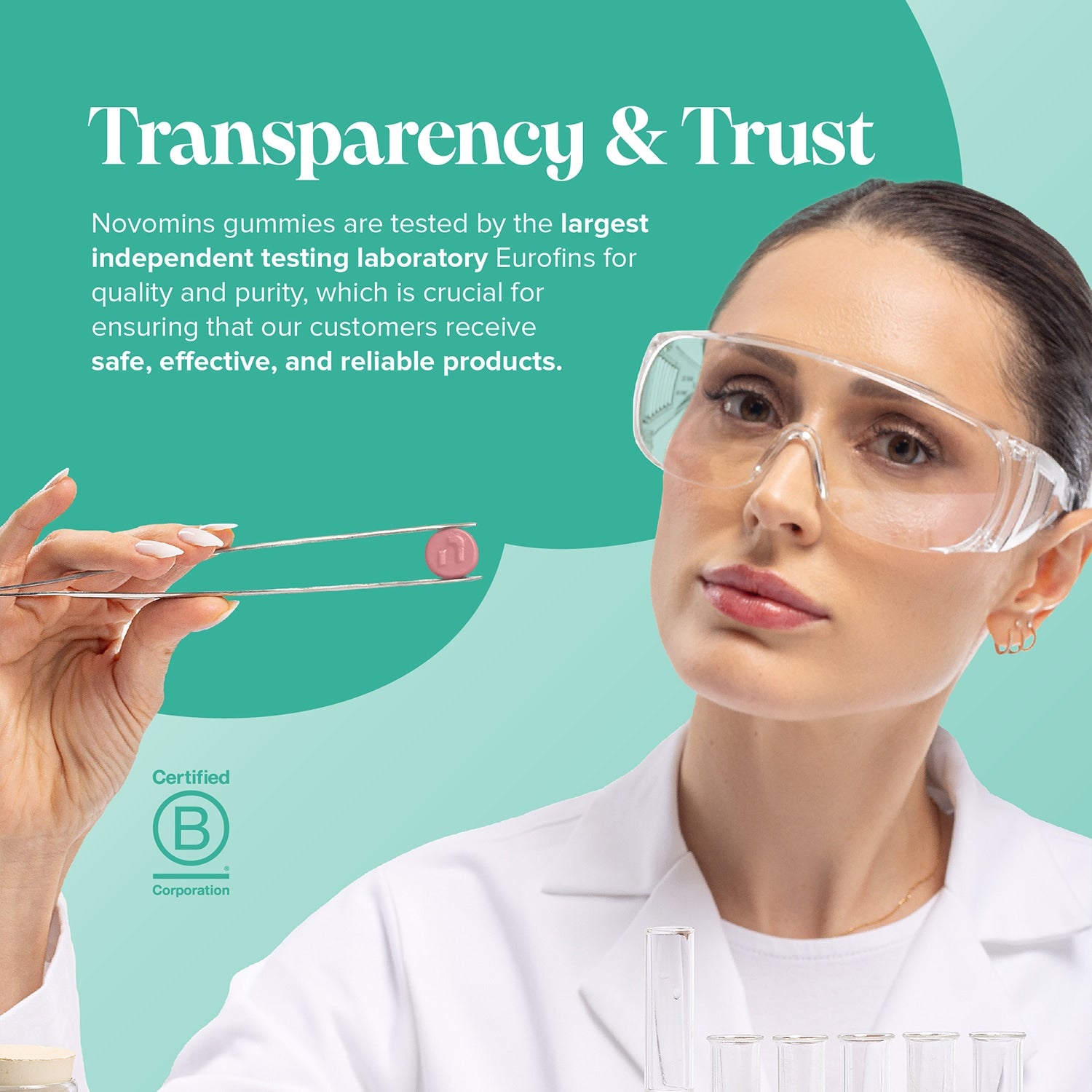 Novomins Calcium & Vitamin D 60 Gummies - 998868