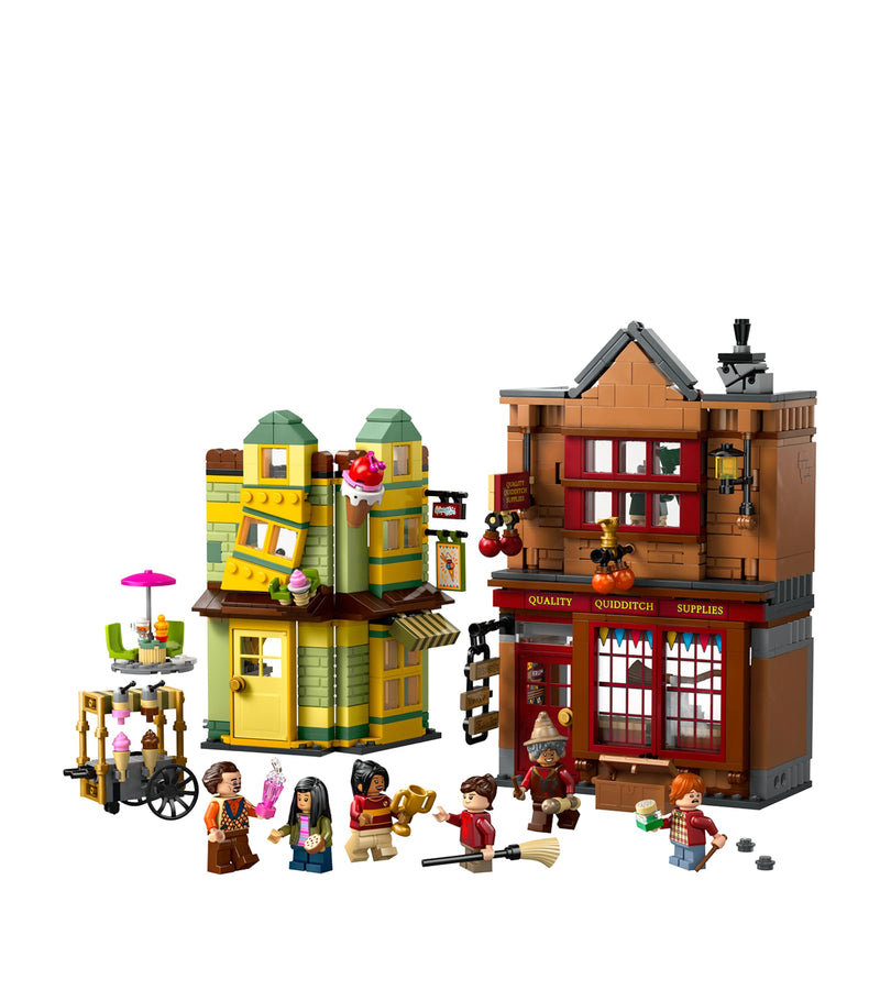 Lego Harry Potter Quality Quidditch Supplies & Ice Cream Parlour building set, UK version