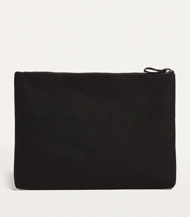 Harrods Large Cotton Logo Pouch