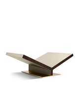 Assouline Walnut-Leather Ultimate Collector Bookstand