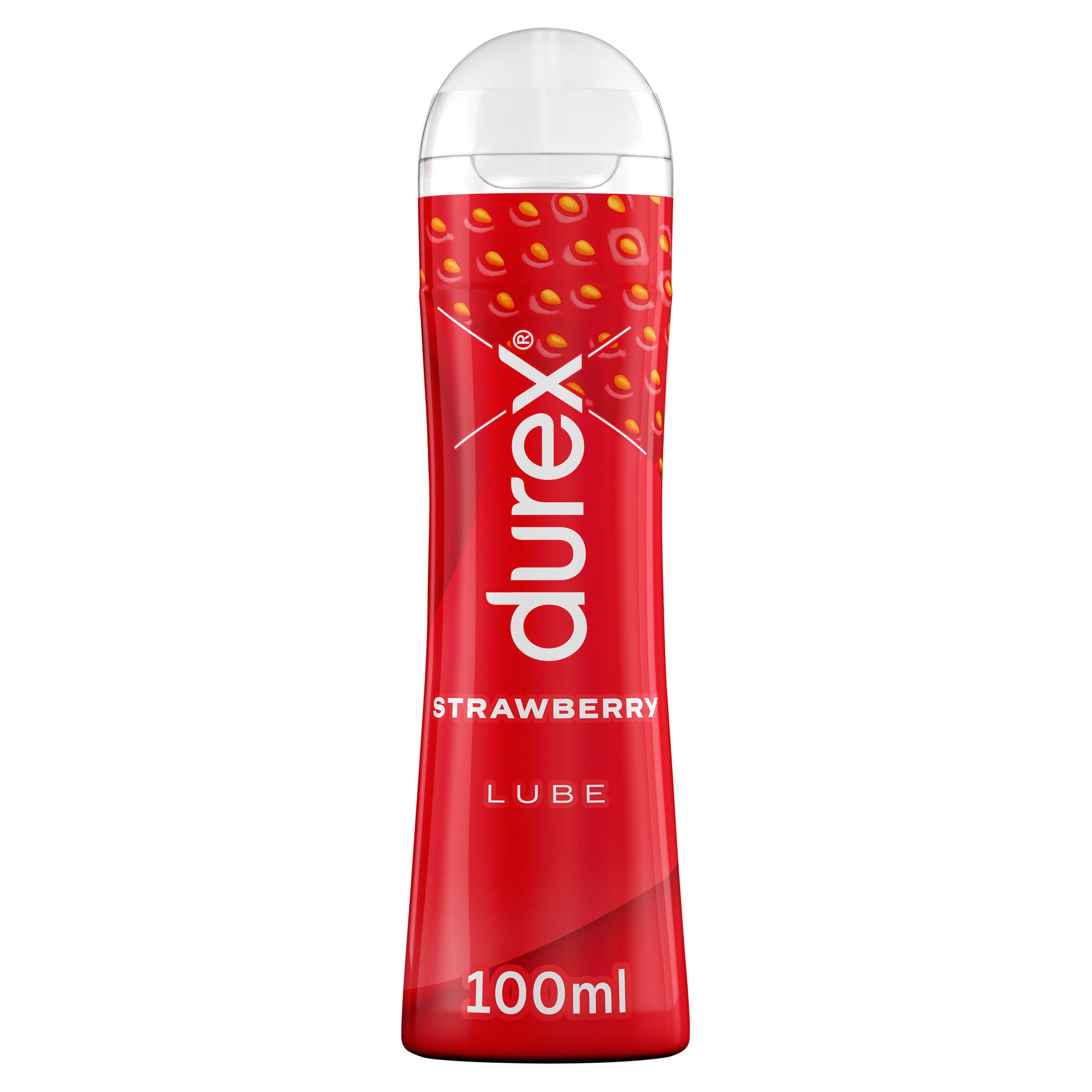 Durex Play Water Based Strawberry Lubricant Gel 100ml - McGrocer