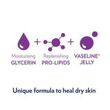 Vaseline Expert Care Dry Skin Healing Balm Body Cream 250ml GOODS Boots