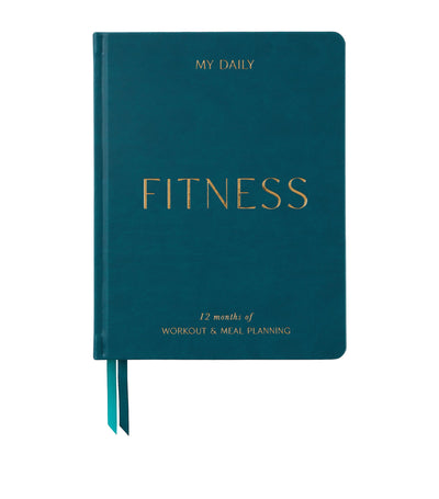 Blush and Gold Daily Fitness & Meal Planner