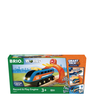 Brio Record and Play Engine Battery-Powered Toy Train