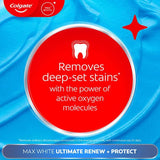 Colgate Max White Ultimate Renewal toothpaste 75ml - British product
