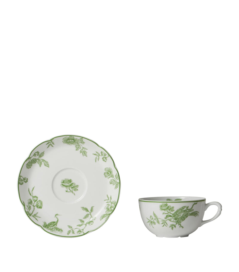 Bernardaud Albertine Tea Cup and Saucer