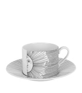 Fornasetti Solitario Teacup and Saucer Set