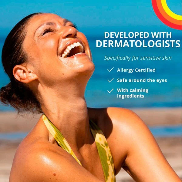 P20 Riemann Sensitive Face Suncream SPF50+ 50g, imported from the UK