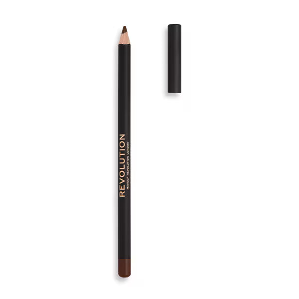 Revolution kohl eyeliner pencil in brown shade, imported from the UK