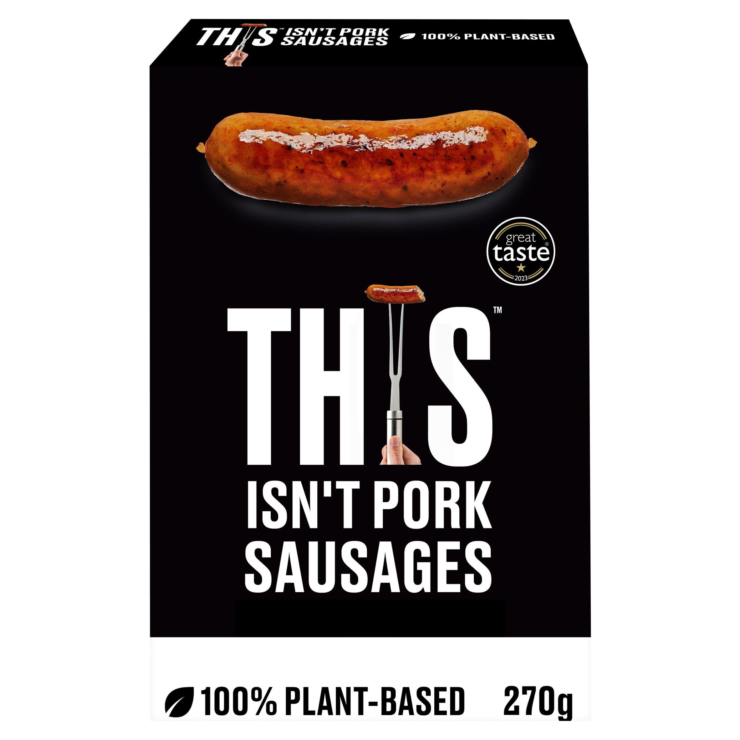THIS Isn't Pork Plant Based Sausages 270g GOODS Sainsburys