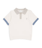 Eleventy kids' linen-cotton polo sweater 2-16 years - British product