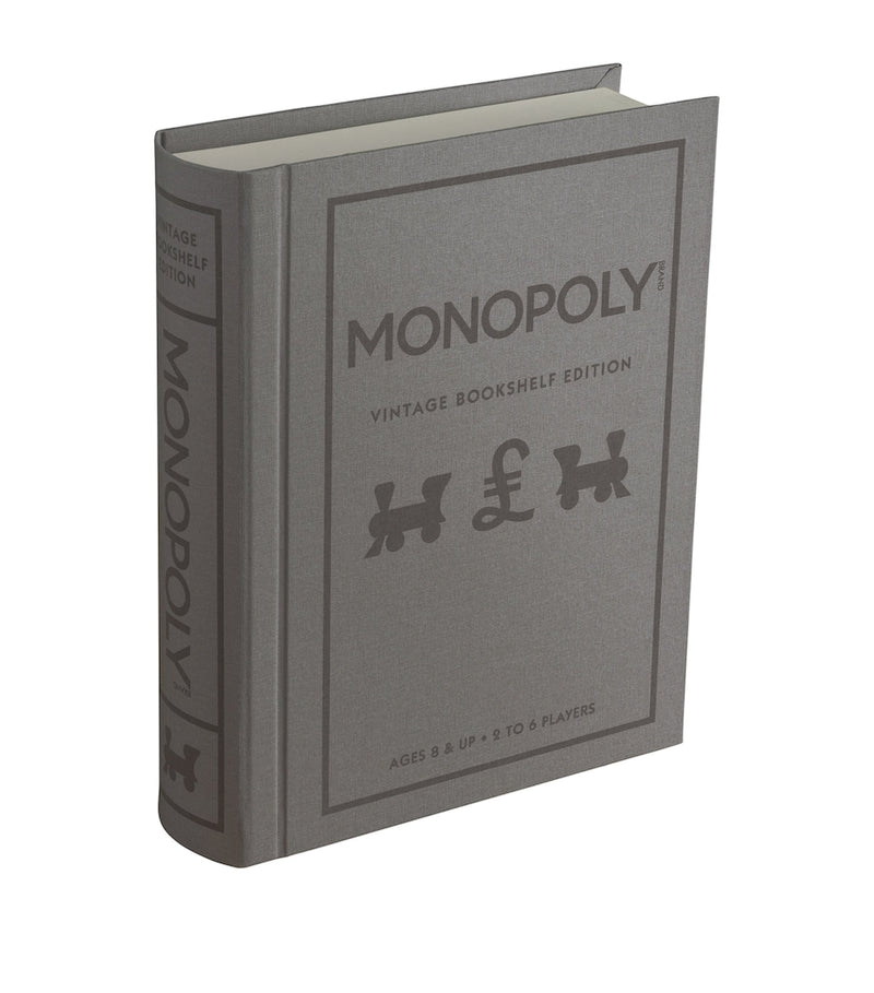 Monopoly Vintage Bookshelf Edition board game (British brand)