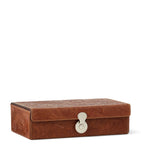 Ralph Lauren Home Calfskin Aidan Trinket Box, imported from the UK