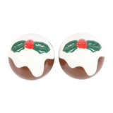 Something Different Christmas Pudding Salt Pepper Shakers (British brand)