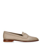 Premium Suede Loafers with Rubber Sole, Made in Italy