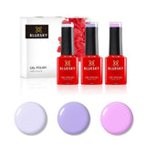 Bluesky gel nail polish trio Pretty Pastels 5ml - British product