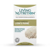 Living Nutrition Organic Fermented Lion's Mane 60 Capsules