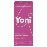 Yoni Organic Cotton Applicator Tampons Medium x16 feminine care Sainsburys