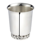Christofle Silver-Plated Babylone Tumbler Glass
