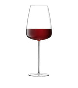 Set of two handmade red wine grand glasses with 800ml capacity