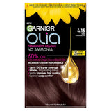 Garnier Olia Permanent No Ammonia Hair Dye Iced Chocolate Brown 4.15 - McGrocer