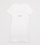 Givenchy Kids stretch-cotton logo short-sleeve dress 4-12+ years, UK version