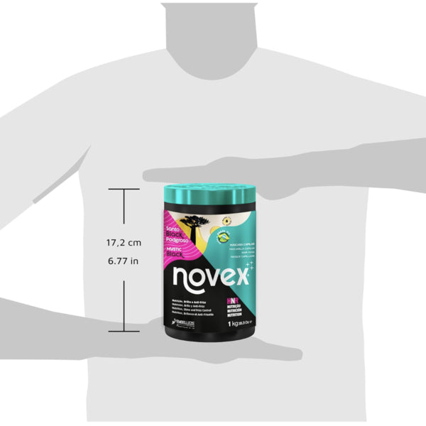 Novex Mystic Black deep hair mask, imported from the UK