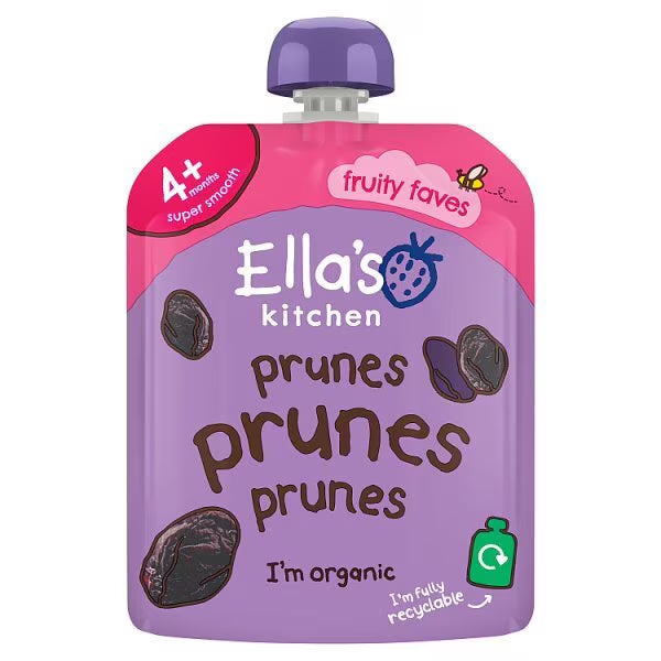 Ella's Kitchen Organic Prunes Baby Food Pouch 70g - British product
