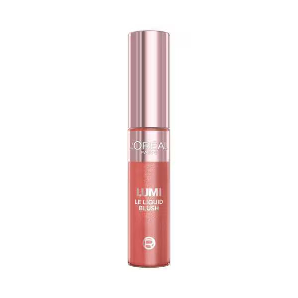 L'Oreal Paris liquid blush 630 Glowy True Rose, imported from the UK