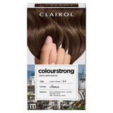 Clairol ColourStrong Permanent Hair Dye 6.0 Light Brown