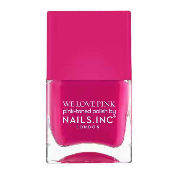 Nails.INC Pink Before You Speak nail polish, imported from the UK