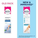 Veet Pure Hair Removal Cream Legs & Body Sensitive 200ml GOODS Superdrug