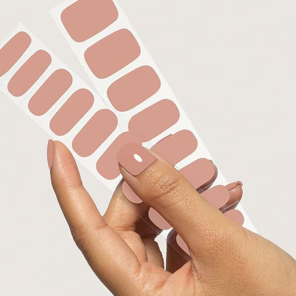 Mylee Gel Nail Wraps Naturally Darling, imported from the UK