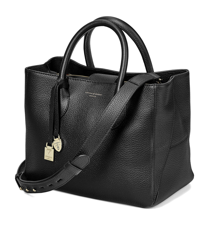 Aspinal Of London Midi Leather London Tote Bag