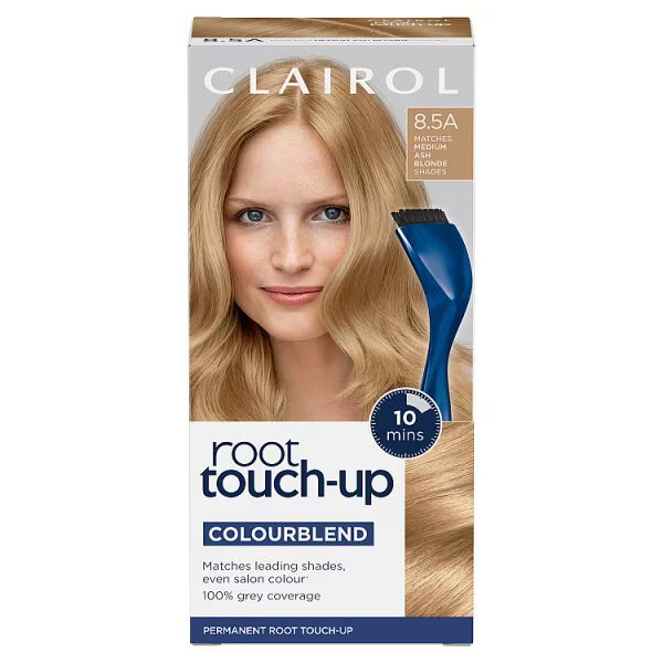 Clairol Root Touch Up Dye 8.5A Medium Ash Blonde - British product